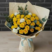 Букет цветов из:  Розы в Тюхтете