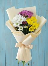 Букет цветов из:  Хризантемы в Тюхтете