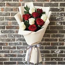 Букет цветов из:  Розы в Тюхтете