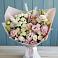 Букет цветов из: Альстромерии и Розы в Тюхтете
