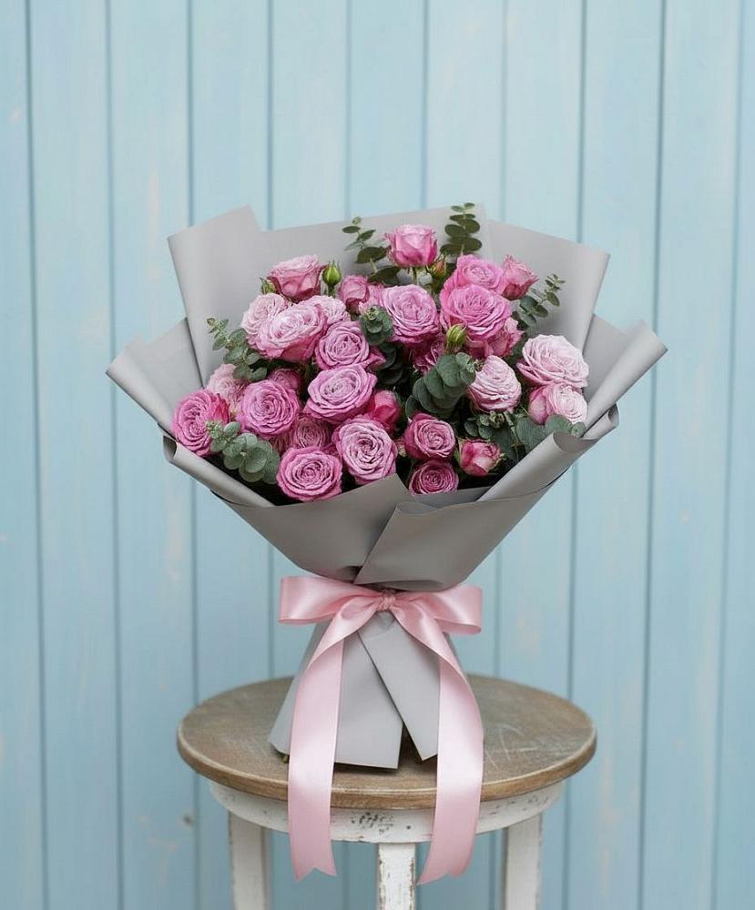 Букет цветов из: Розы в Тюхтете