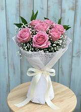 Букет цветов из:  Розы в Тюхтете