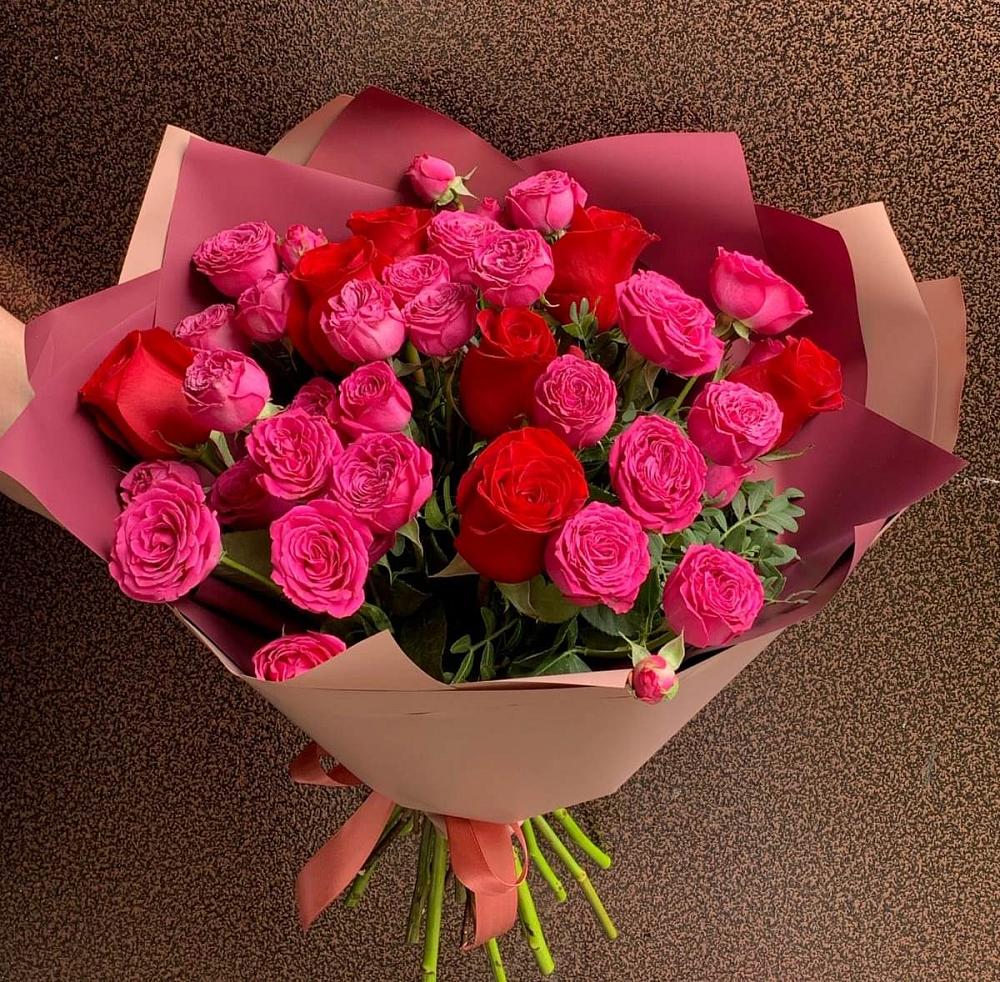 Букет В объятьях нежности в Тюхтете