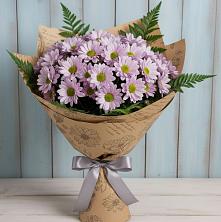 Букет цветов из:  Хризантемы в Тюхтете