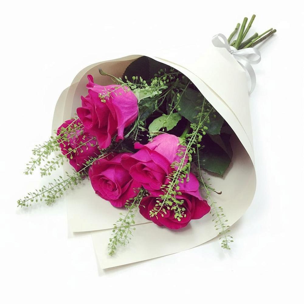 Букет цветов из: Розы в Тюхтете