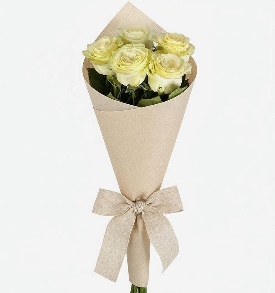 Букет цветов из: Розы в Тюхтете