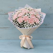 Букет цветов из:  Гвоздики в Тюхтете