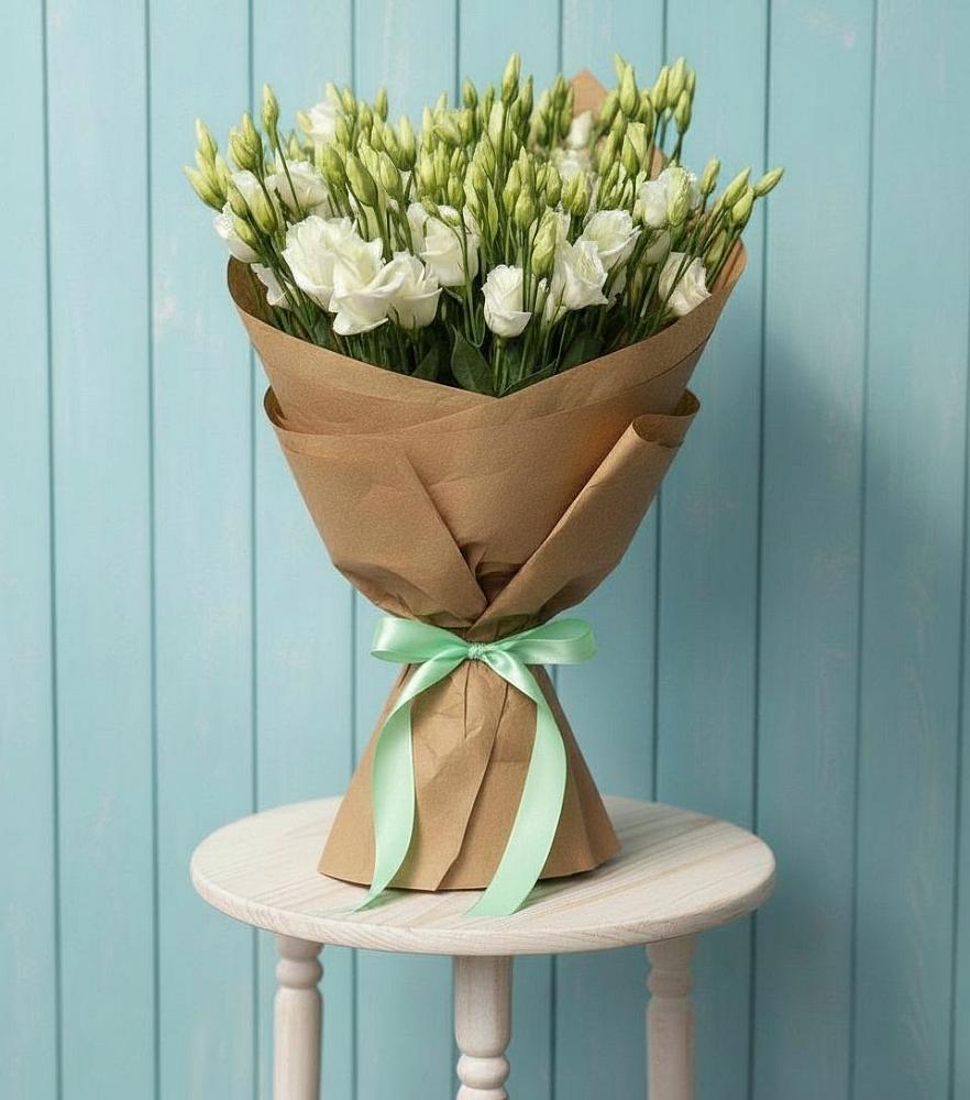 Букет цветов из: Лизиантусы в Тюхтете