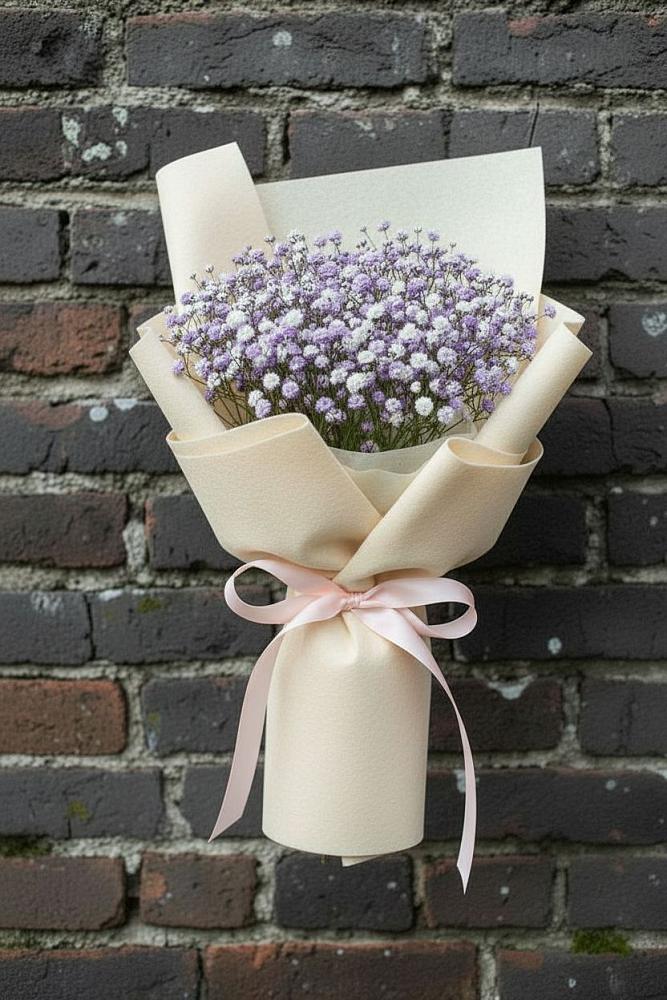 Букет цветов из: Гипсофила в Тюхтете