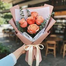 Букет цветов из:  Розы в Тюхтете