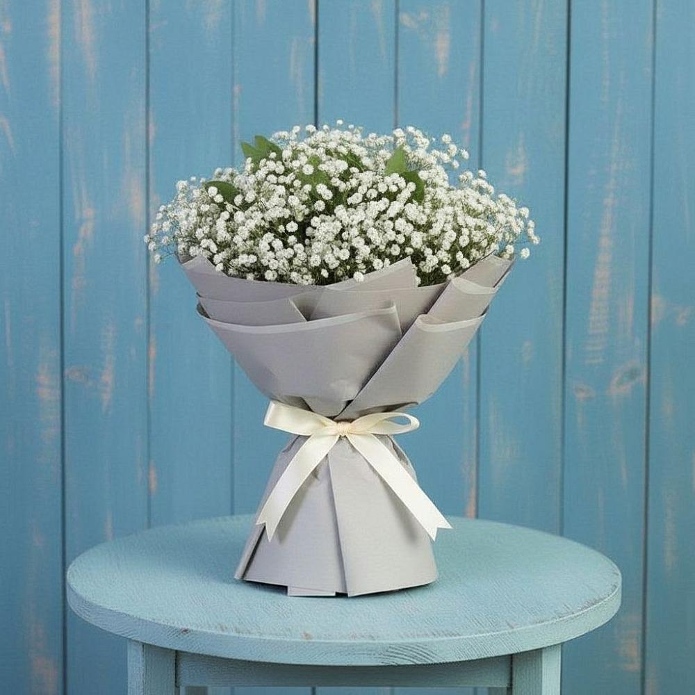 Букет цветов из: Гипсофила в Тюхтете