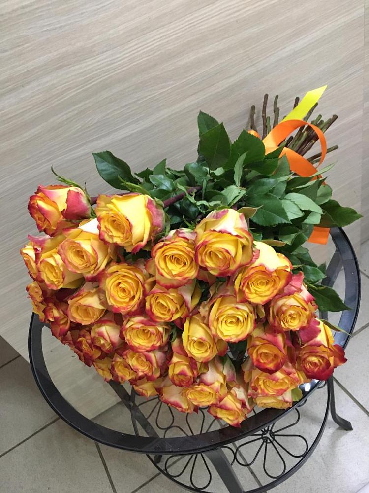 Букет Желтые розы в Тюхтете