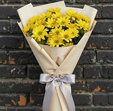 Букет цветов из:  Хризантемы в Тюхтете