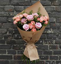 Букет цветов из:  Розы в Тюхтете