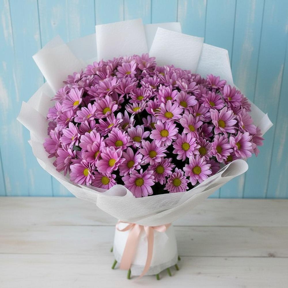 Букет цветов из: Хризантемы в Тюхтете