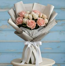 Букет цветов из:  Розы #REPLACE_PRED# Тюхтете