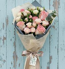 Букет цветов из:  Розы #REPLACE_PRED# Тюхтете