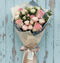 Букет цветов из:  Розы в Тюхтете