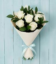Букет цветов из:  Розы в Тюхтете