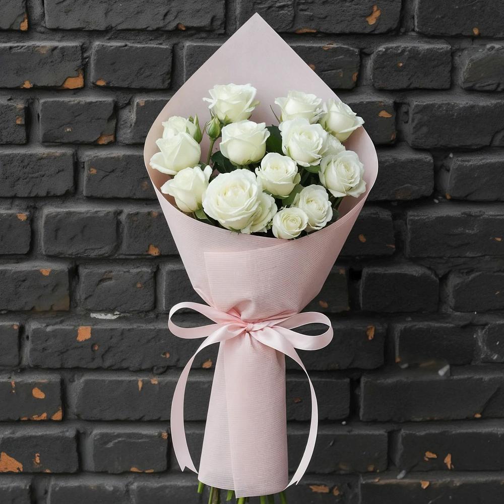 Букет цветов из: Розы в Тюхтете