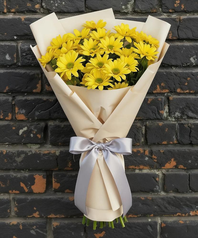 Букет цветов из: Хризантемы в Тюхтете