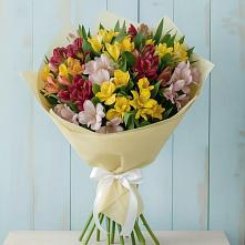 Букет цветов из:  Альстромерии в Тюхтете