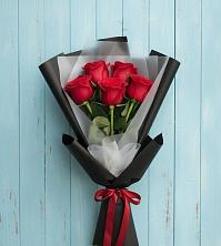 Букет цветов из:  Розы в Тюхтете