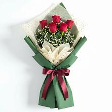 Букет цветов из:  Розы в Тюхтете