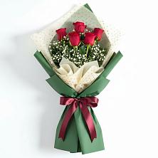 Букет цветов из:  Розы в Тюхтете