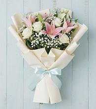 Букет цветов из:  Лилии в Тюхтете