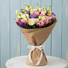 Букет цветов из:  Лизиантусы в Тюхтете