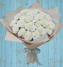 Букет цветов из:  Гвоздики в Тюхтете